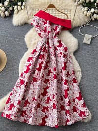 Long Floral Wedding Guest Dress — The Ramona Isla | Guest & Gown — view 2