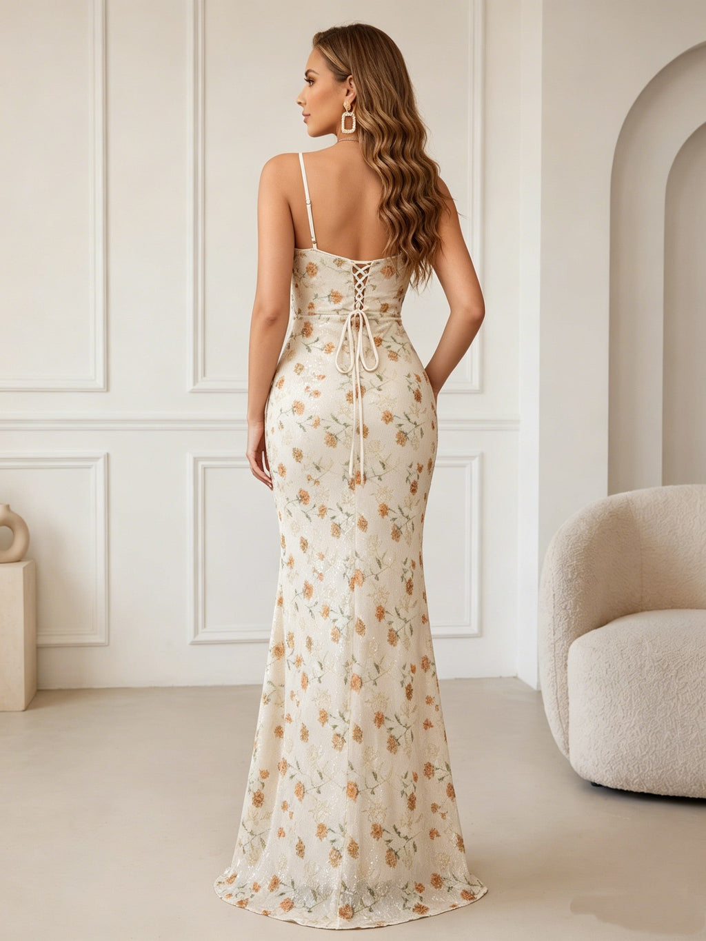 Long Maxi Wedding Guest Dress — The Eden Isla | Guest & Gown — view 2