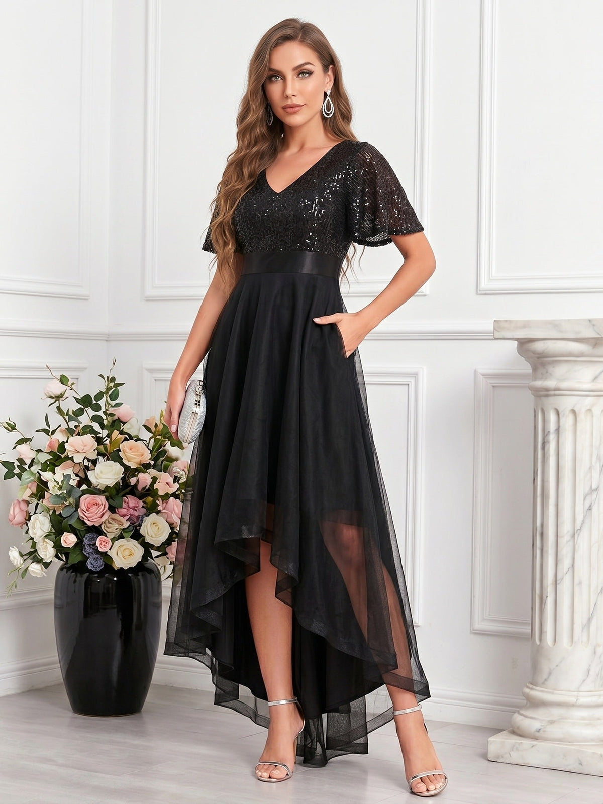 Long Guest Wedding Dress — The Rae Isla | Guest & Gown