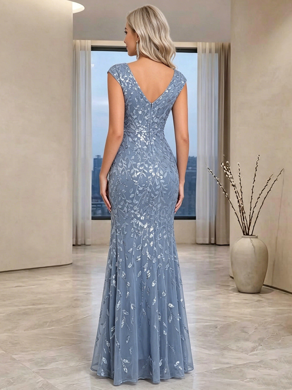 Maxi Wedding Guest Dress — The Jade Isla | Guest & Gown — view 2