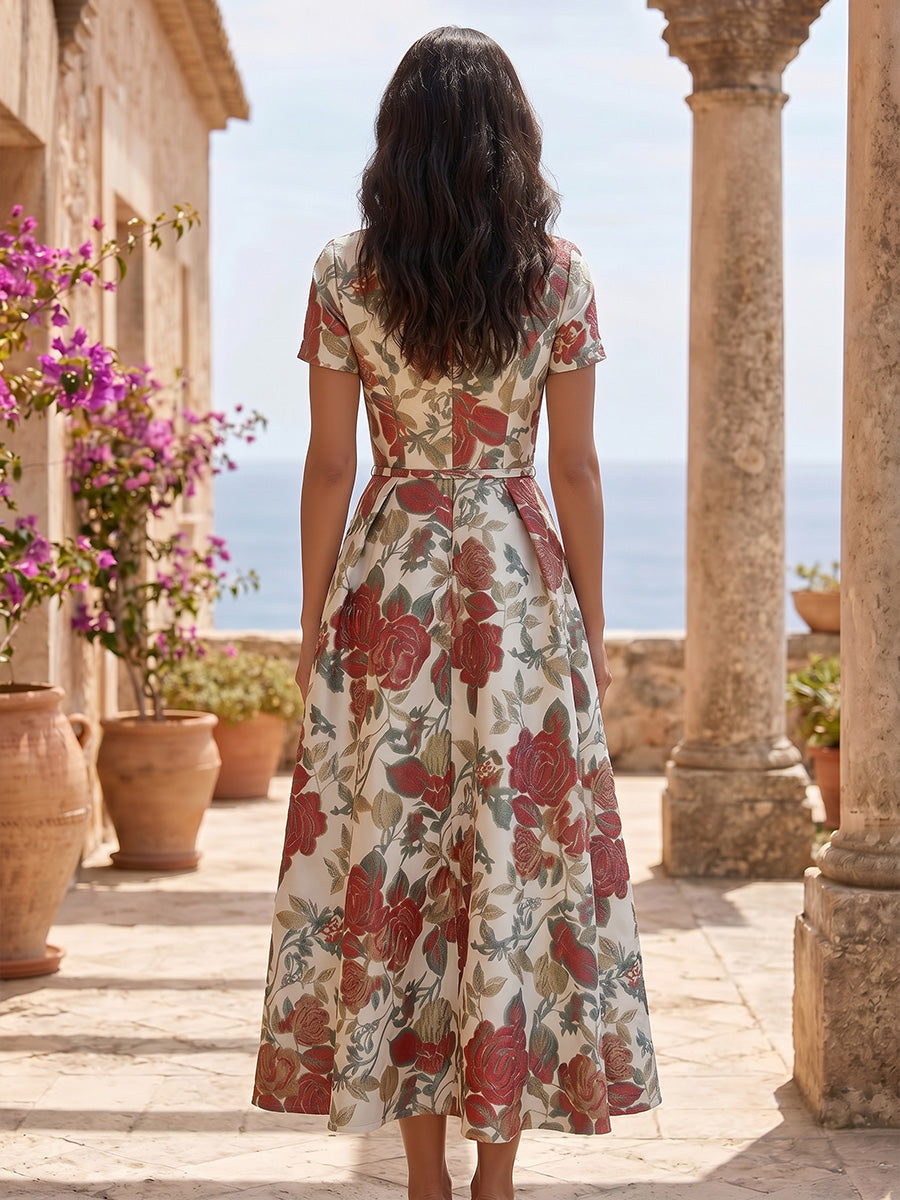 Short Cocktail Dress — The Ida Isla | Guest & Gown — view 2