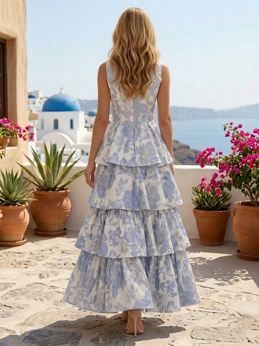 Floral Formal Dress — The Pearl Isla | Guest & Gown — view 2