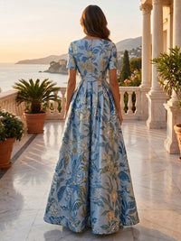 Floral Formal Dress — The Orla Isla | Guest & Gown — view 2