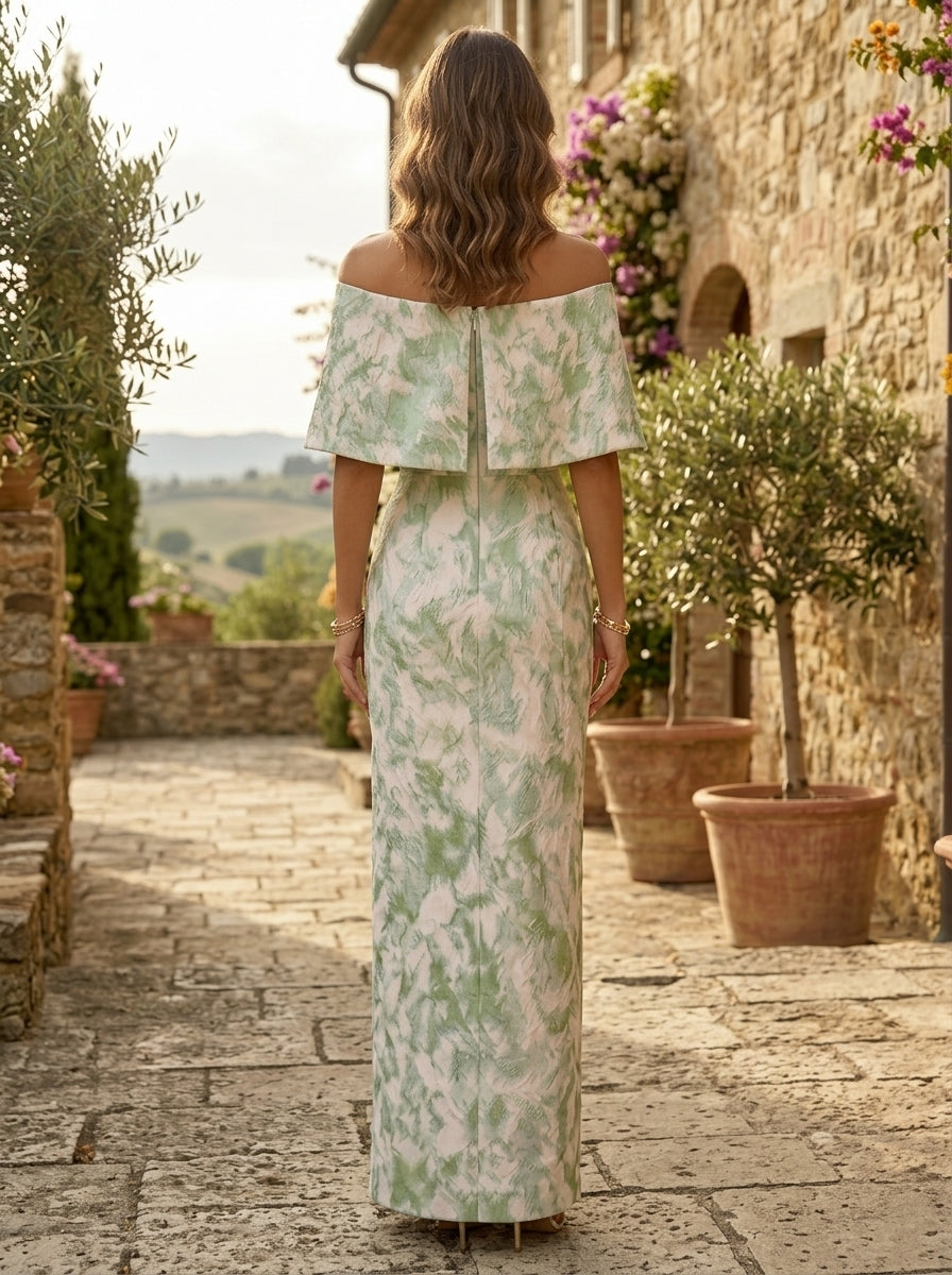 Floral Formal Dress — The Juno Isla | Guest & Gown — view 4
