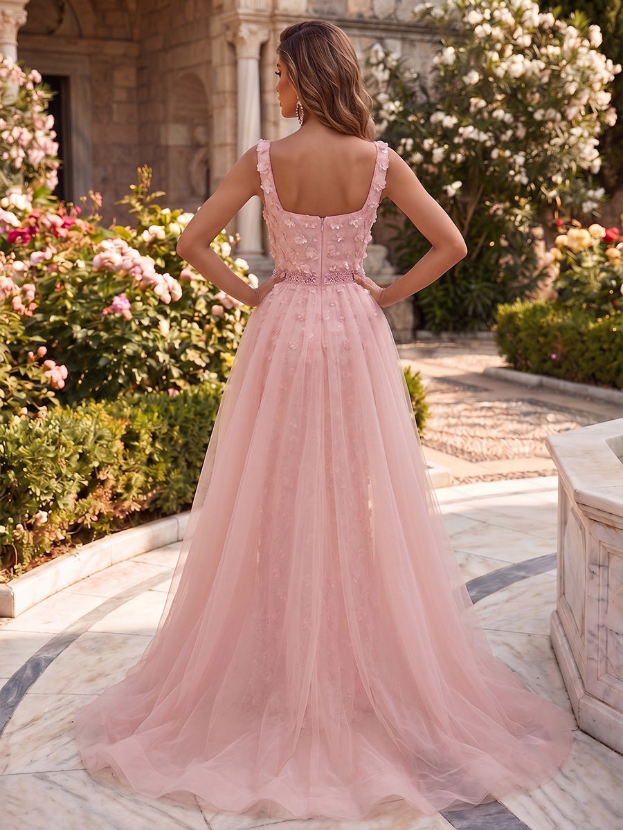 Floral Evening Dress — The Estelle Isla | Guest & Gown — view 2