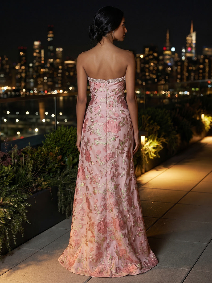 Floral Formal Dress — The Honorine Seraphine | Guest & Gown — view 2
