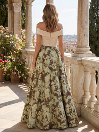 Floral Formal Dress — The Freya Seraphine | Guest & Gown — view 2