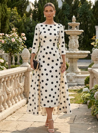 Tea Length Cocktail Dress — The Dahlia Seraphine | Guest & Gown