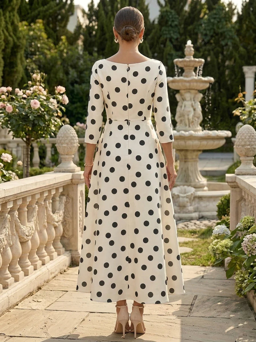 Tea Length Cocktail Dress — The Dahlia Seraphine | Guest & Gown