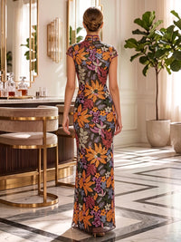Floral Formal Dress — The Nadia Seraphine | Guest & Gown — view 2