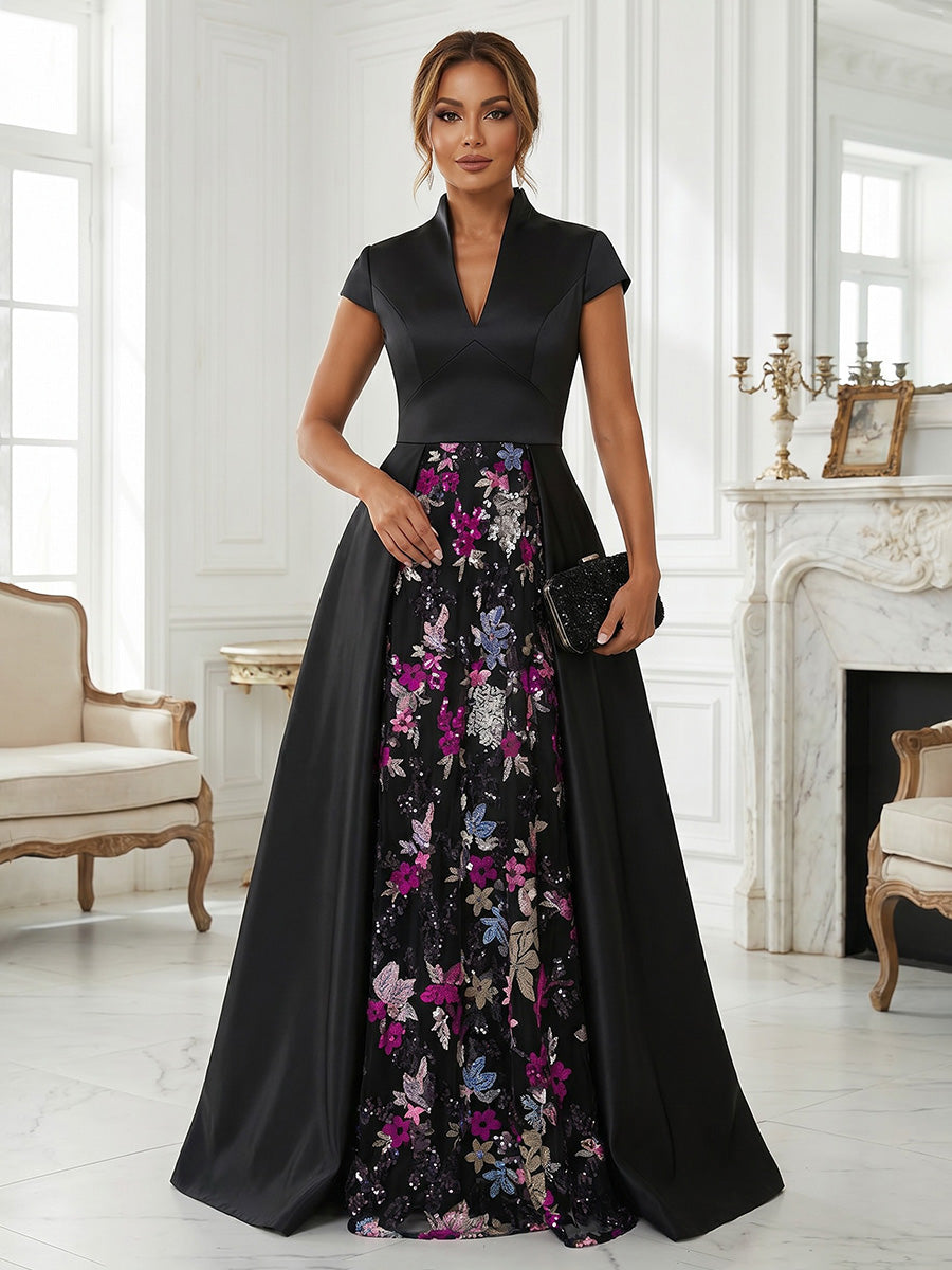 Floral Formal Dress — The Katarina Seraphine | Guest & Gown