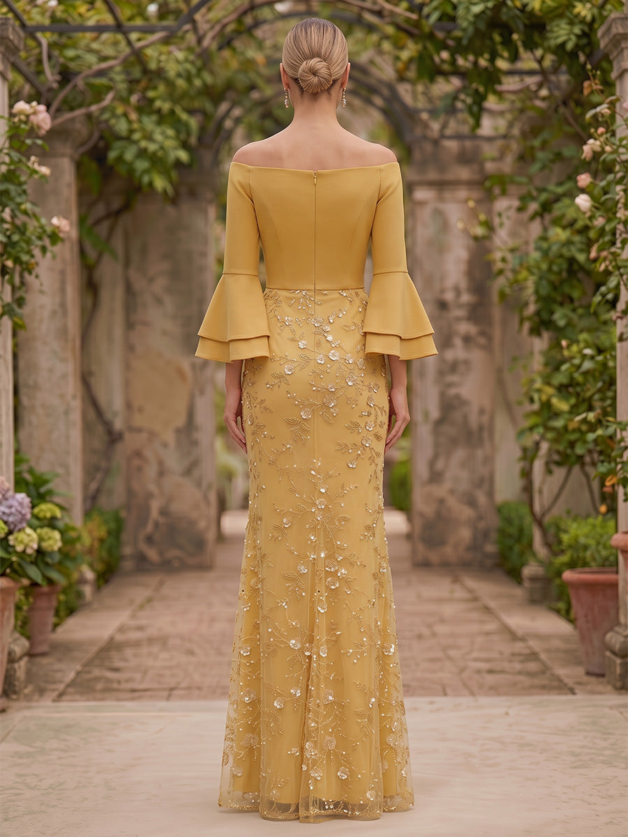 Floral Evening Dress — The Anais Seraphine | Guest & Gown — view 2