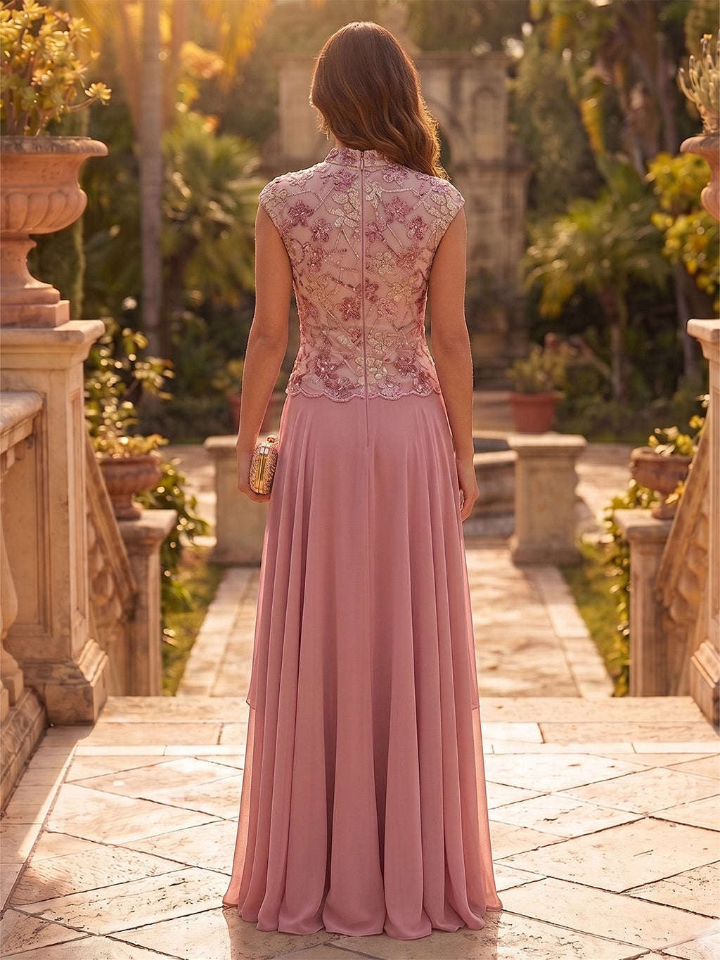 Floral Formal Dress — The Vale | Guest & Gown — view 2