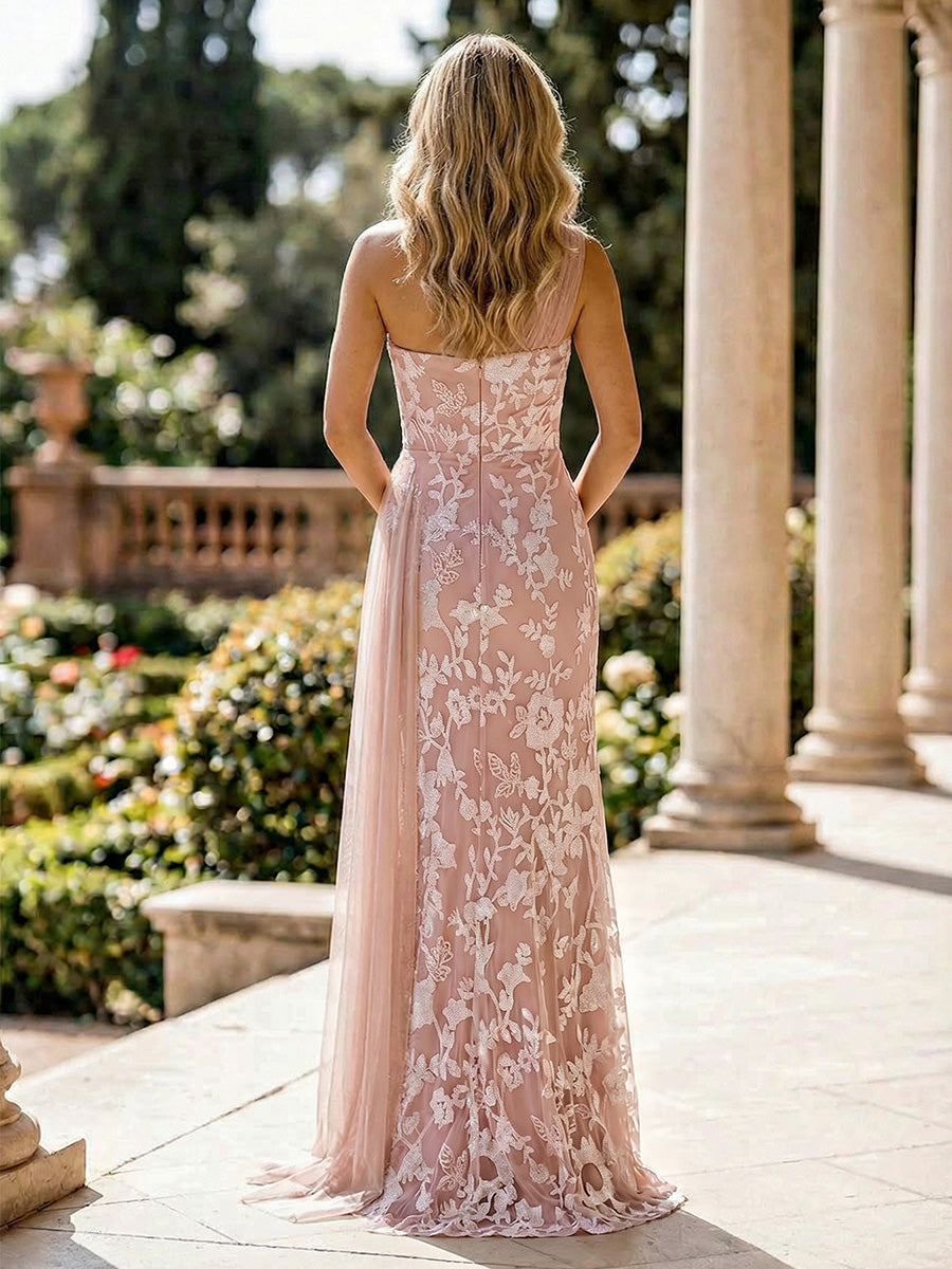 Floral Formal Dress — The Reine | Guest & Gown — view 2