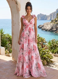 Floral Evening Dress — The Nia | Guest & Gown