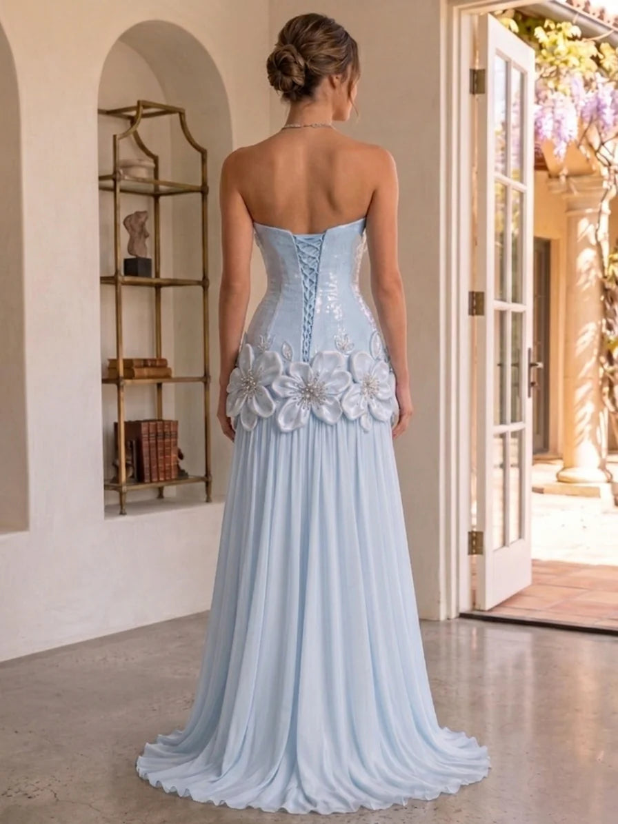 Floral Evening Dress — The Kaia | Guest & Gown