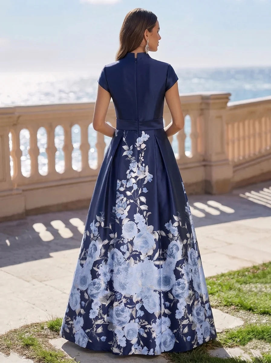 Floral Evening Dress — The Ida | Guest & Gown — view 2