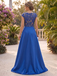Floral Formal Dress — The Delphine | Guest & Gown — view 3