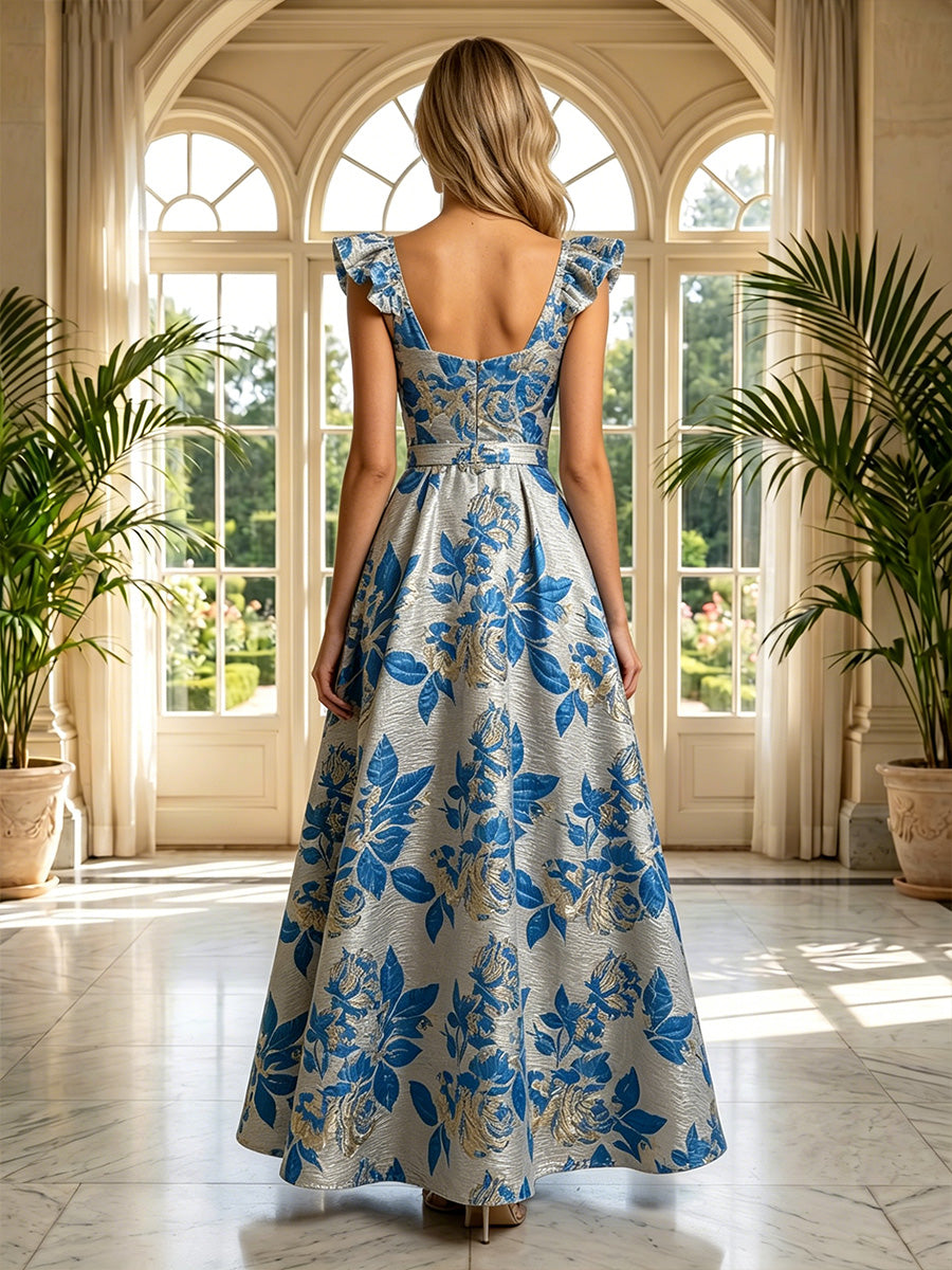 Floral Formal Dress — The Camille | Guest & Gown — view 2