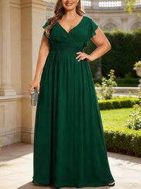 Floor Length Bridesmaid Dress — The Rosalie Seraphine | Guest & Gown — view 4