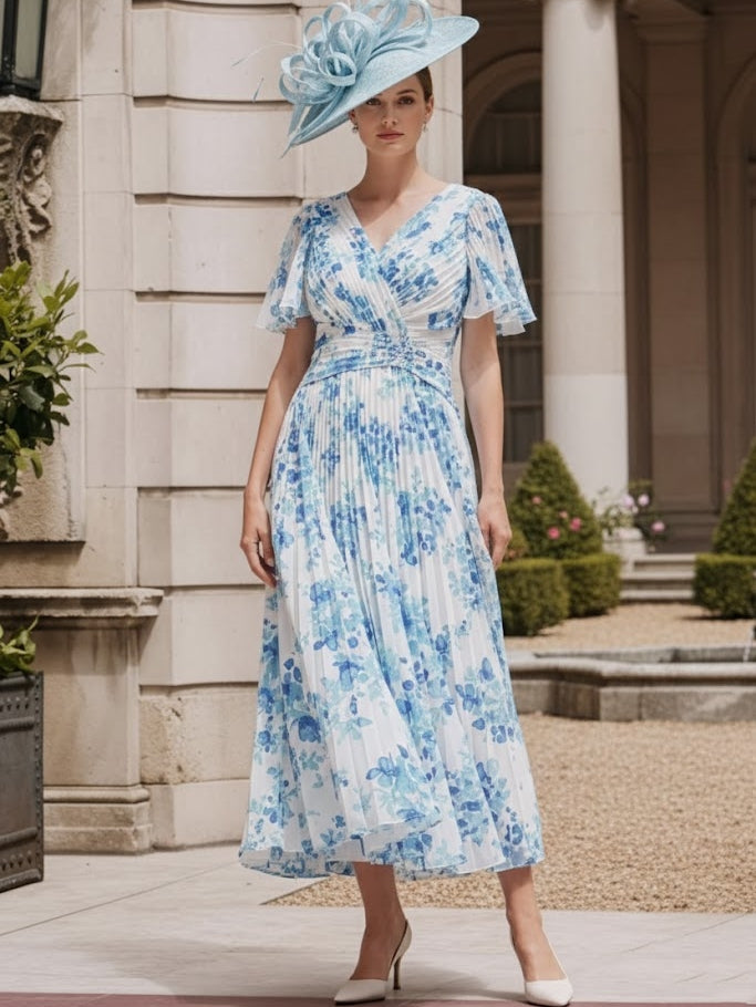 Tea Length Mother of the Bride Dress — The Maeve | Guest & Gown
