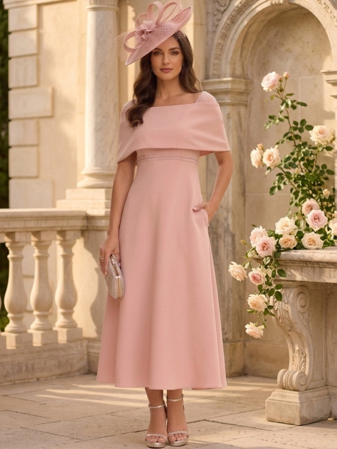 A-Line Mother of the Bride Dress — The Honor Isla | Guest & Gown