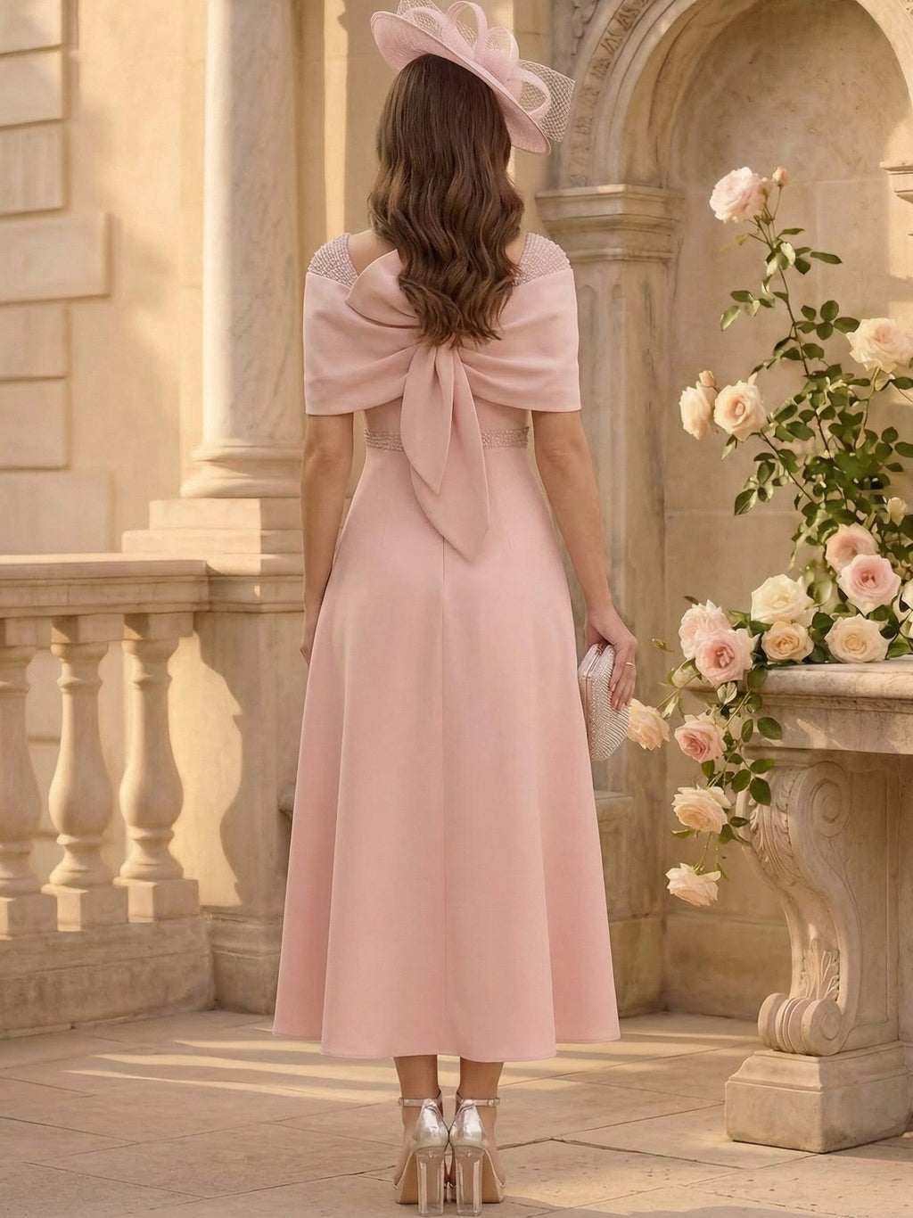 A-Line Mother of the Bride Dress — The Honor Isla | Guest & Gown — view 2