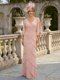 Long Mother of the Bride Dress — The Elowen Celeste | Guest & Gown